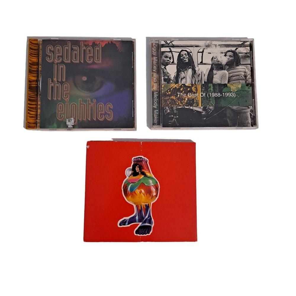 Bjork Volta Sedated In The Eigties Ziggy Marley The Best Of 1988 - 1993 Lot